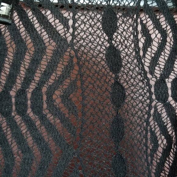 Black lace sweater - Picture 4 of 5